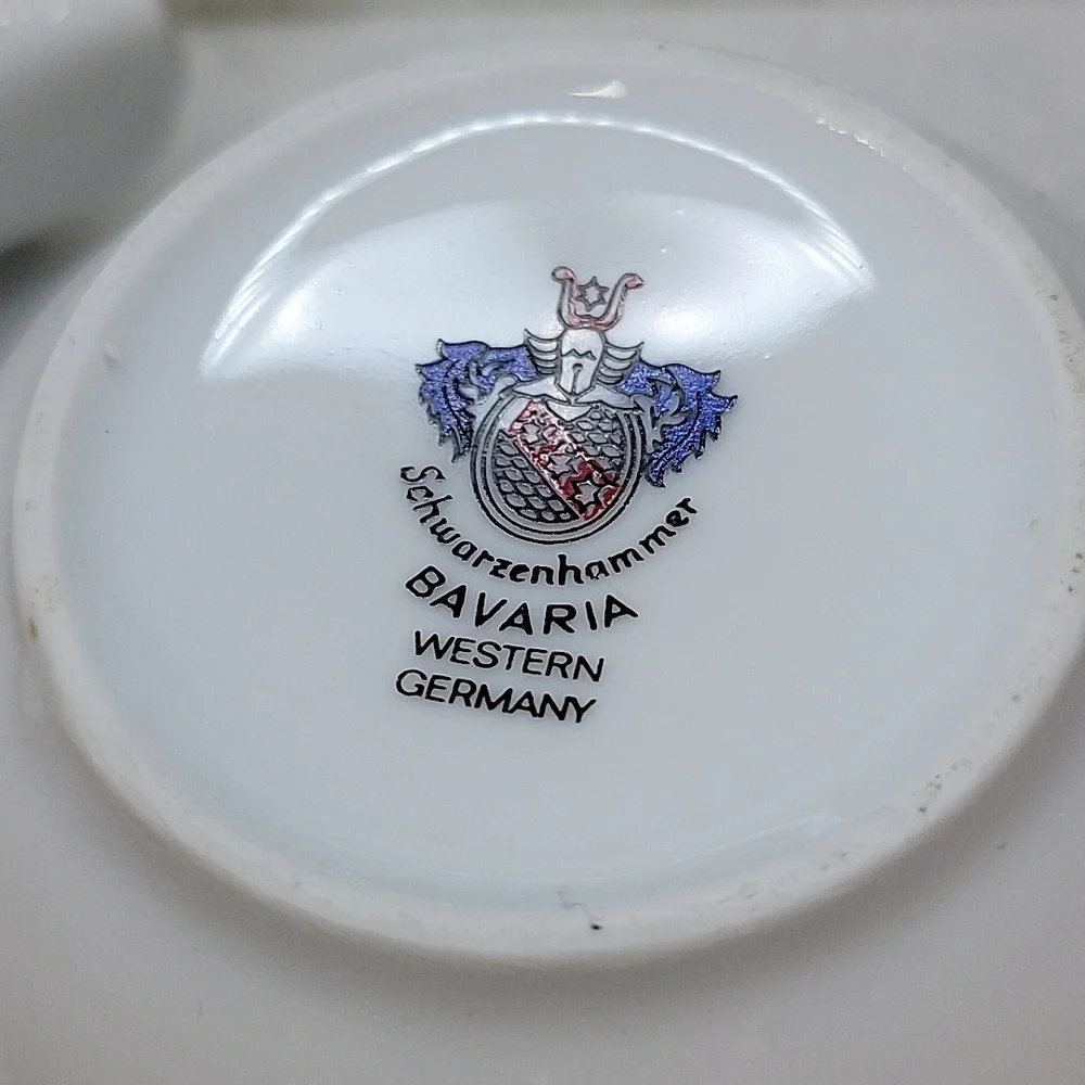 💕Vintage Western Germany Schwarzenhammer Bavaria Ceramic Set - Picture 5 of 6